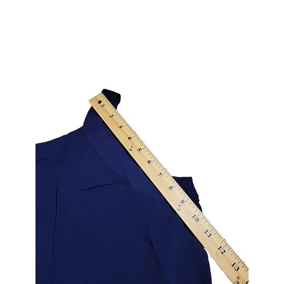 Talbots Woman Navy Blue Sleeveless Blouse Tank Top Plus Size 3X - Picture 7 of 10